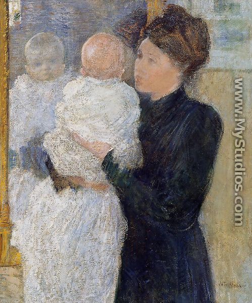 Mother And Child - John Henry Twachtman