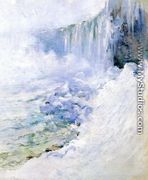 Niagara In Winter - John Henry Twachtman