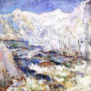 The Rapids  Yellowstone - John Henry Twachtman