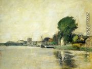 View Along A River - John Henry Twachtman