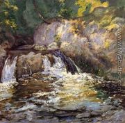 Waterfall - John Henry Twachtman