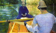 Boaters On The Yerres - Gustave Caillebotte