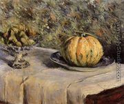 Melon And Bowl Of Figs - Gustave Caillebotte