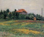 Norman Landscape - Gustave Caillebotte