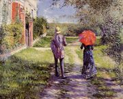 Rising Road - Gustave Caillebotte