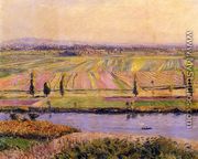 The Gennevilliers Plain  Seen From The Slopes Of Argenteuil - Gustave Caillebotte