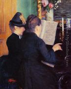 The Piano Lesson - Gustave Caillebotte