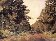 Yerres  Woods At La Grange  Path Of The Great Ha Ha - Gustave Caillebotte