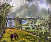 Old Orchard  Newport  Rhode Island - George Wesley Bellows
