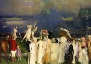 Polo Crowd - George Wesley Bellows