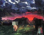 Red Sun - George Wesley Bellows