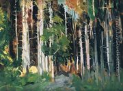 Through The Trees - George Wesley Bellows