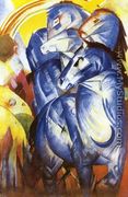 The Tower Of Blue Horses - Franz Marc