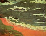Beach At Le Pouldu - Paul Gauguin