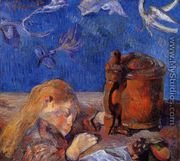 Clovis Gauguin Asleep - Paul Gauguin