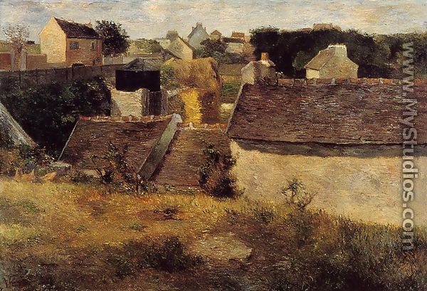 Houses  Vaugirard - Paul Gauguin