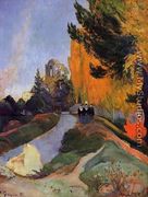 Les Alychamps - Paul Gauguin
