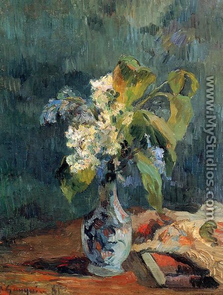 Lilac Bouquet - Paul Gauguin