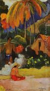Mahana Maa  II Aka The Moment Of Truth  II - Paul Gauguin