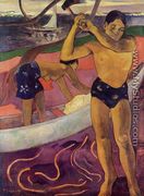 Man With An Ax - Paul Gauguin