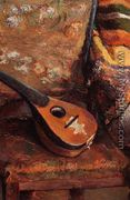 Mandolin On A Chair - Paul Gauguin