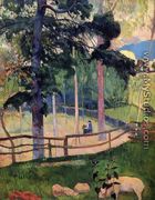 Nostalgic Promenade - Paul Gauguin