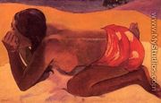 Otahi Aka Alone - Paul Gauguin