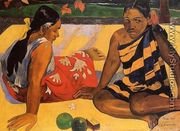 Parau Api Aka What News - Paul Gauguin