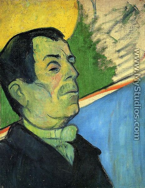 Portrait Of A Man Wearing A Lavalliere - Paul Gauguin