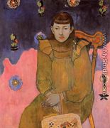 Portrait Of A Young Woman  Vaite (Jeanne) Goupil - Paul Gauguin