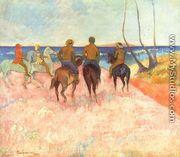 Riders On The Beach - Paul Gauguin