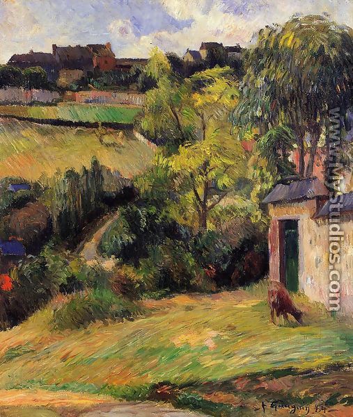 Rouen Suburb - Paul Gauguin
