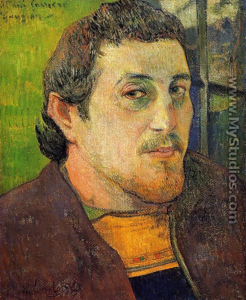 Self Portrait At Lezaven - Paul Gauguin