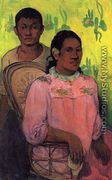 Tahitian Woman And Boy - Paul Gauguin