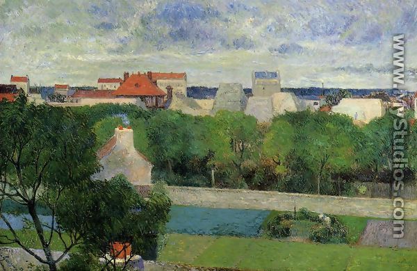 The Market Gardens Of Vaugirard - Paul Gauguin