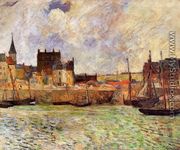 The Port  Dieppe - Paul Gauguin