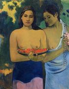 Two Tahitian Women - Paul Gauguin