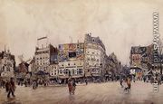 The Moulin Rouge And The Rue Lepic As Seen From The Place Blanche - Frank Myers Boggs