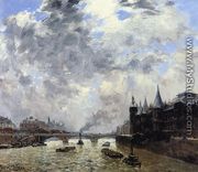 The Seine At Paris - Frank Myers Boggs