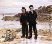 Scottish Fishermen - Jean-Francois Raffaelli