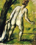 Bather From The Back - Paul Cezanne