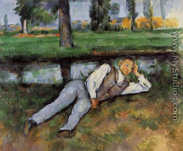 Boy Resting - Paul Cezanne