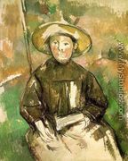 Child With Straw Hat 2 - Paul Cezanne