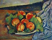 Dish Of Peaches - Paul Cezanne