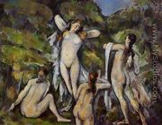 Four Bathers2 - Paul Cezanne