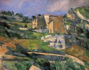 Houses In Provence   The Riaux Valley Near L Estaque - Paul Cezanne