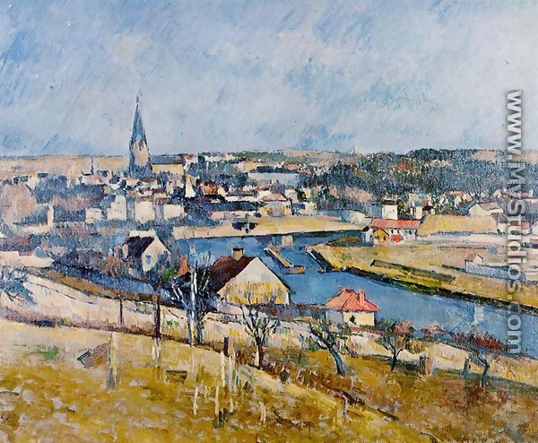 Ile De France Landscape2 - Paul Cezanne