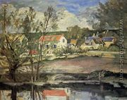 In The Valley Of The Oise - Paul Cezanne