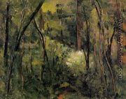 In The Woods - Paul Cezanne