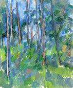 In The Woods3 - Paul Cezanne